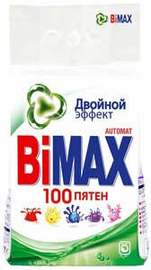 Стиральный порошок Двойной эффект BiMAX 100 пятен Automat в Магнит со скидкой –23%