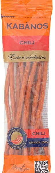 Колбаски Ремит Kabanos Chili сырокопченые 70г