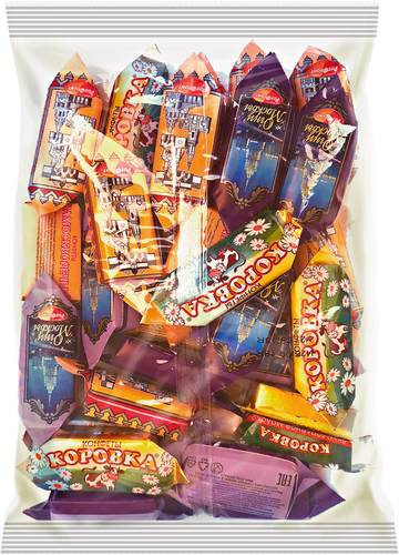 

Набор конфет Рот Фронт Огни Москвы, Замоскворечье и Коровка 500 г