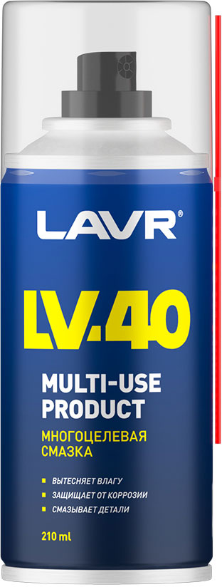 

Смазка Lavr Lv-40 многоцелевая 210 мл