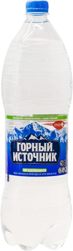 

Вода Горный источник негазированная 1500 мл