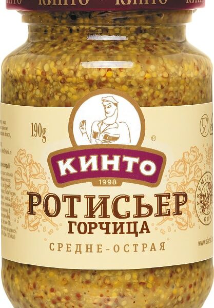 Горчица Кинто Ротисьер 170мл