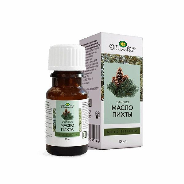 Масло эфирное Mirolla пихта 10 мл