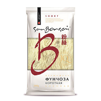 Вермишель бобовая фунчоза короткая SanBonsai