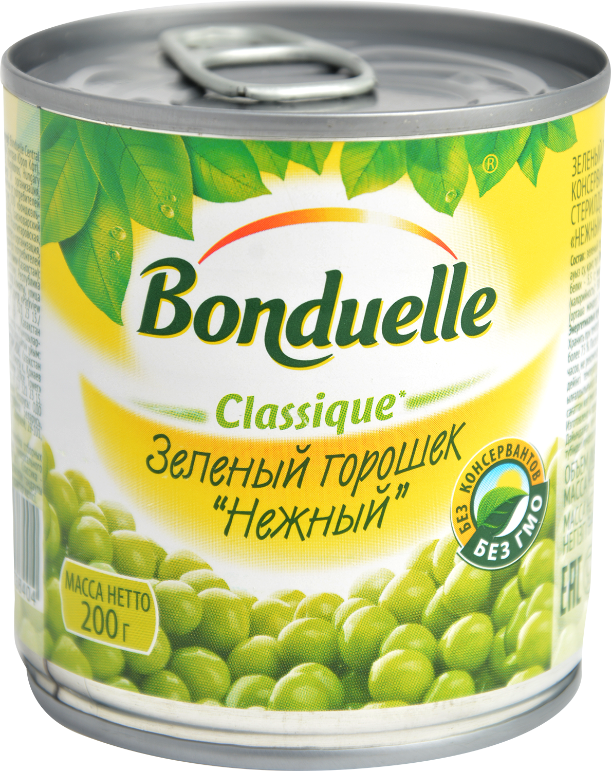 

Горошек Bonduelle Classique зеленый Нежный