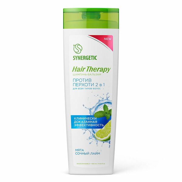 Шампунь-бальзам Synergetic Hair Therapy для волос против перхоти