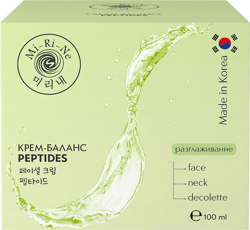 Крем для лица MI-RI-NE Peptides Разглаживающий, 100мл