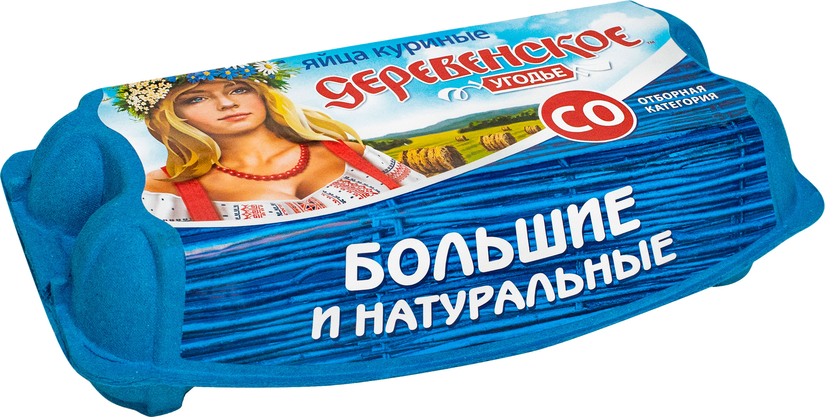 

Яйца Деревенское Угодье Со коричневые