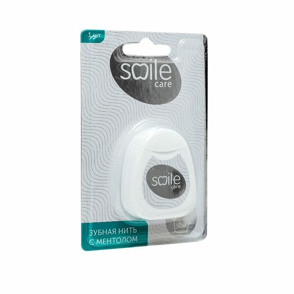 Smile Care Нить зубная 50 м