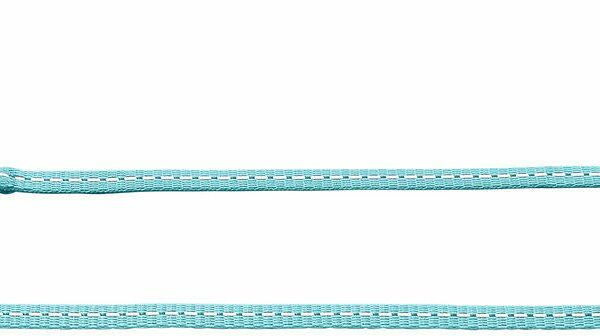 Hunter поводок нейлоновый Tripoli светоотражающий 100 см. х 15 мм., Светло-голубой