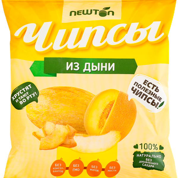 Чипсы из дыни Newton, 25 г