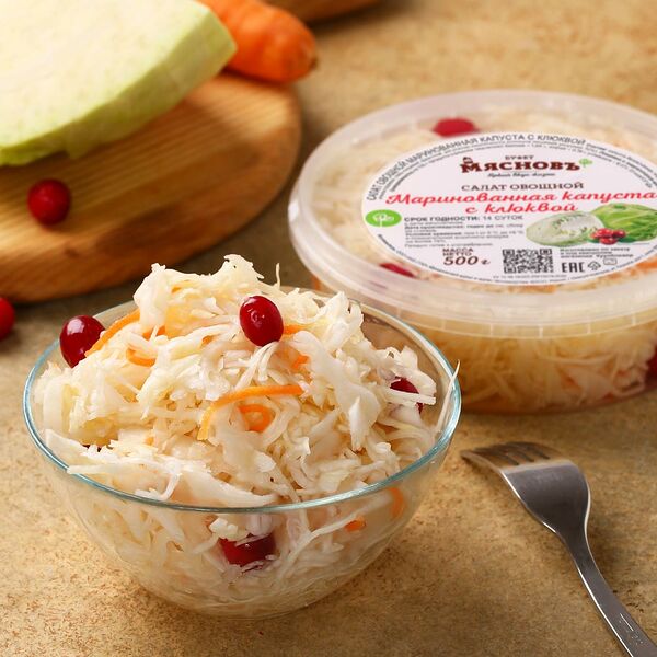 Капуста маринованная с клюквой МясновЪ Буфет