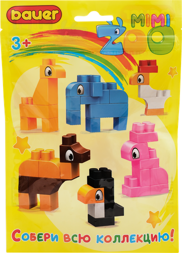 

Конструктор BAUER Зооблокс Кот, Арт. 545