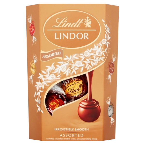  Конфеты Lindt Lindor Ассорти шоколадные с начинкой 200г