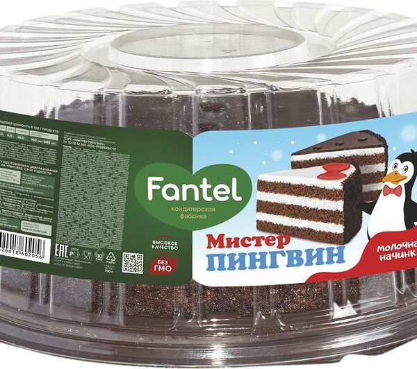 Торт Fantel Мистер Пингвин 700 г