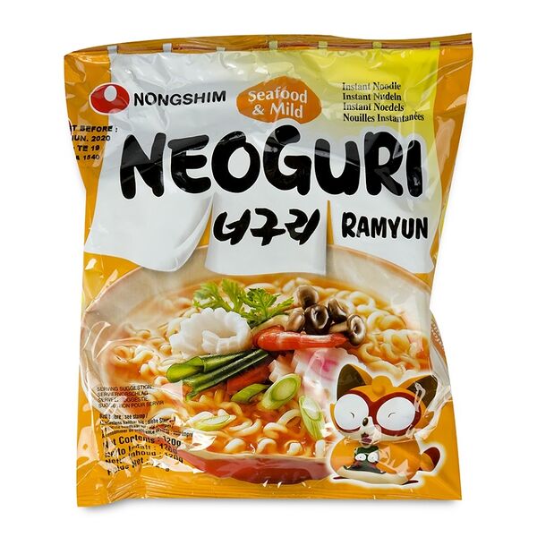 Лапша быстрого приготовления Nongshim Неогури с морепродуктами 120 г