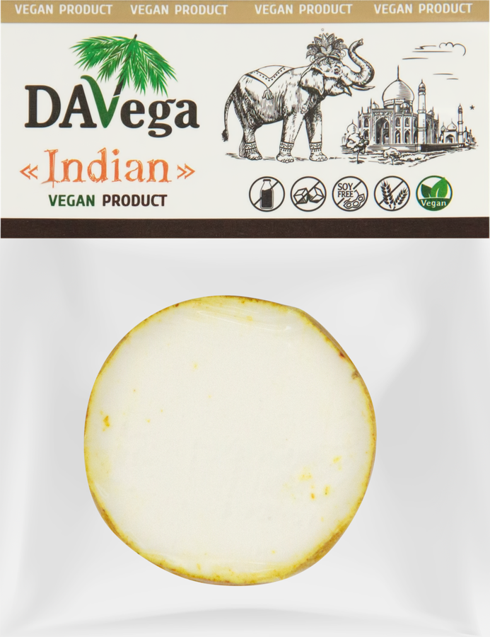 Продукт веганский на основе кокосового масла «Индиан» Davega 170 г, Беларусь