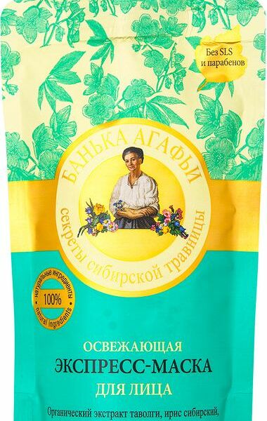 Маска для лица Банька Агафьи Освежающая 100мл