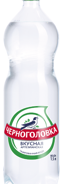 Вода Черноголовская питьевая газированная