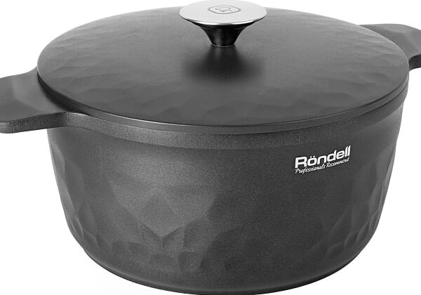 Кастрюля Rondell ArtDeco с крышкой 24см 4.8л
