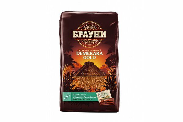 Сахар-песок Брауни Demerara Gold тростниковый