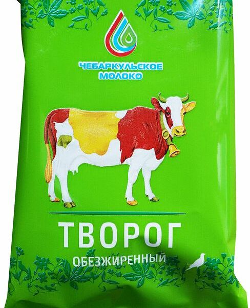 Творог Чебаркульское молоко обезжиренный 200г