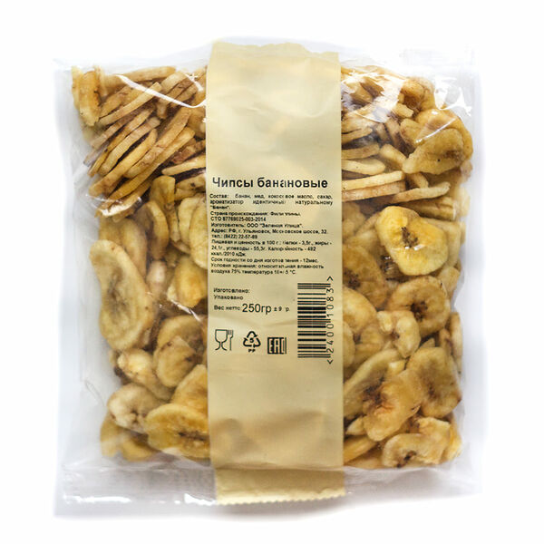 Чипсы банановые