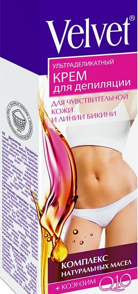 Крем для депиляции Velvet Ультраделикатный 125мл
