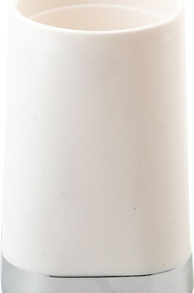 Стакан для зубных щеток Swensa Gloss белый