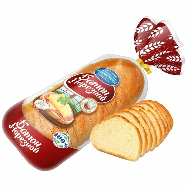 Батон Коломенское Нарезной, 400г