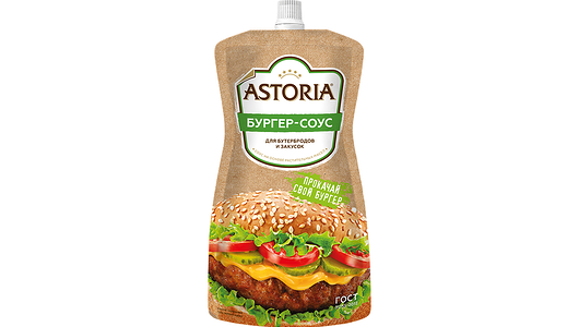 Бургер-соус для бутербродов и закусок Astoria, 200г