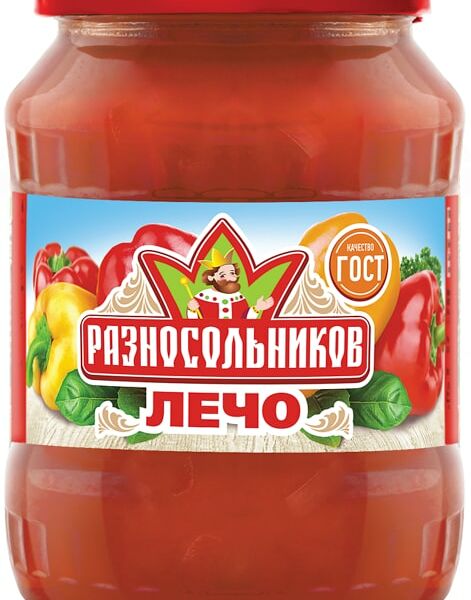 Лечо Разносольников 670г