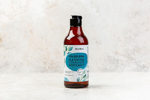 Гель для душа Пачули и ароматный бергамот 0,38 л