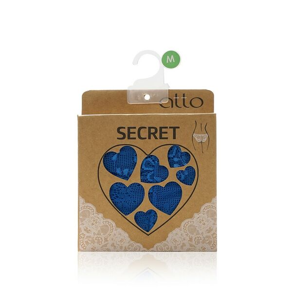 Женские трусы - бразилиана Atto Secret , Васильковый , M