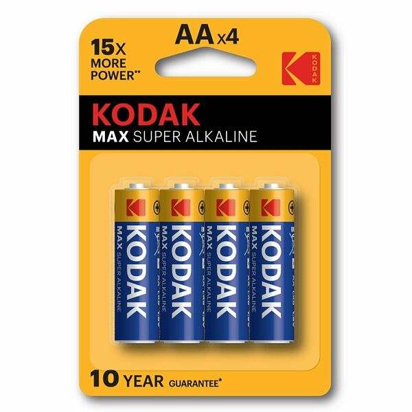 Батарейки Kodak Max AA 4 шт