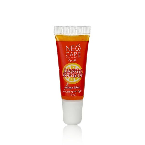 Масло для губ Levrana Neo Care Liquid Lollipop orange eclat 
