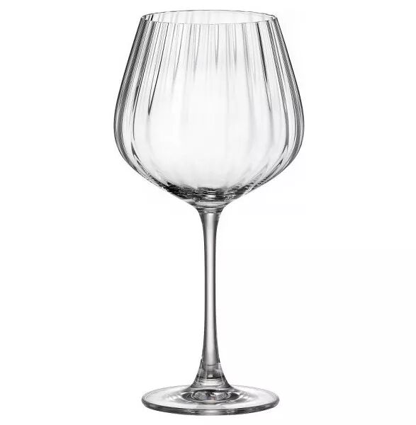 Набор бокалов для вина CRYSTALITE BOHEMIA Columba optic 640мл, стекло