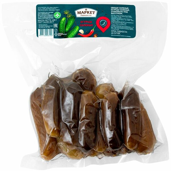 Огурцы солёные Маркет Перекрёсток