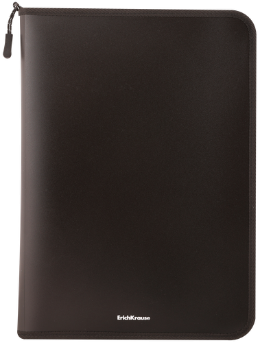 

Папка для тетрадей ErichKrause Matt Accent A4, на молнии, пластиковая в ассортименте 1 шт.