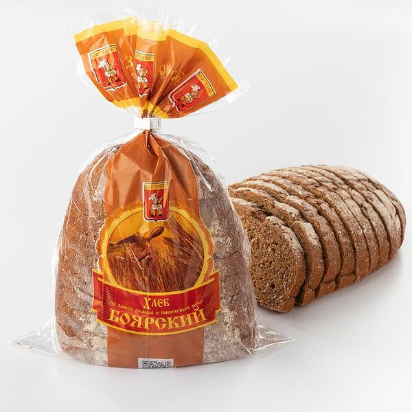 Хлеб ЗАО Хлеб Боярский половинка в нарезке, 250г