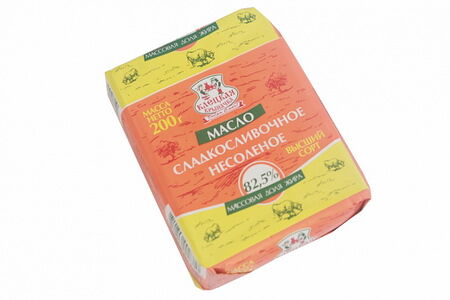 Масло сл/слив несоленое жир. 72.5% вес 200г фольга Клецк