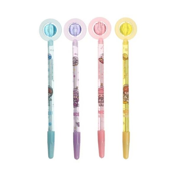 Ручка-прикол «Планета» гелевая в ассортименте, Calligrata