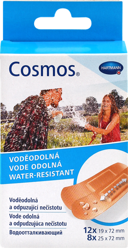 

Пластырь Hartmann Cosmos Water-Resistant водоотталкивающий 2 размера 20 шт.