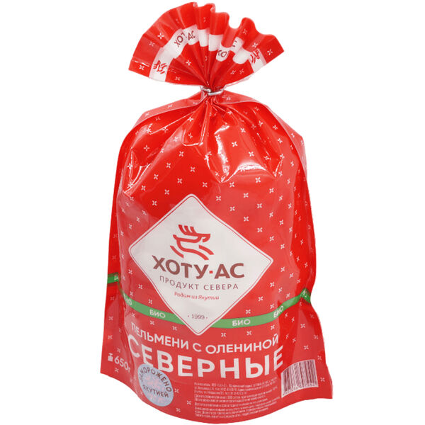 Пельмени Хоту-Ас Северные с Олениной категории Б