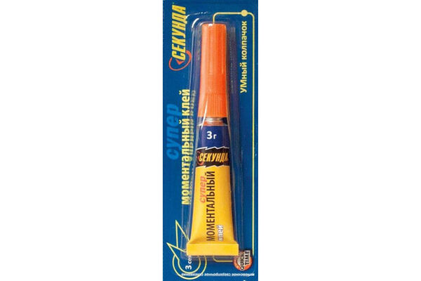 Клей Моментальный Секунда 3 г