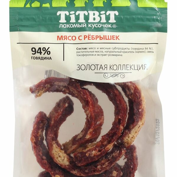 Лакомство для собак TiTBiT Мясо с рёбрышек Золотая коллекция