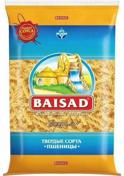 Макароны Baisad Спираль, 400 г