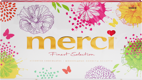 

Набор шоколадных конфет Merci Ассорти 400 г