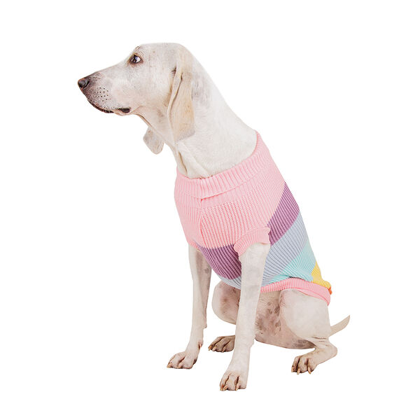Свитер для собак 50см 3XL розовый (унисекс)