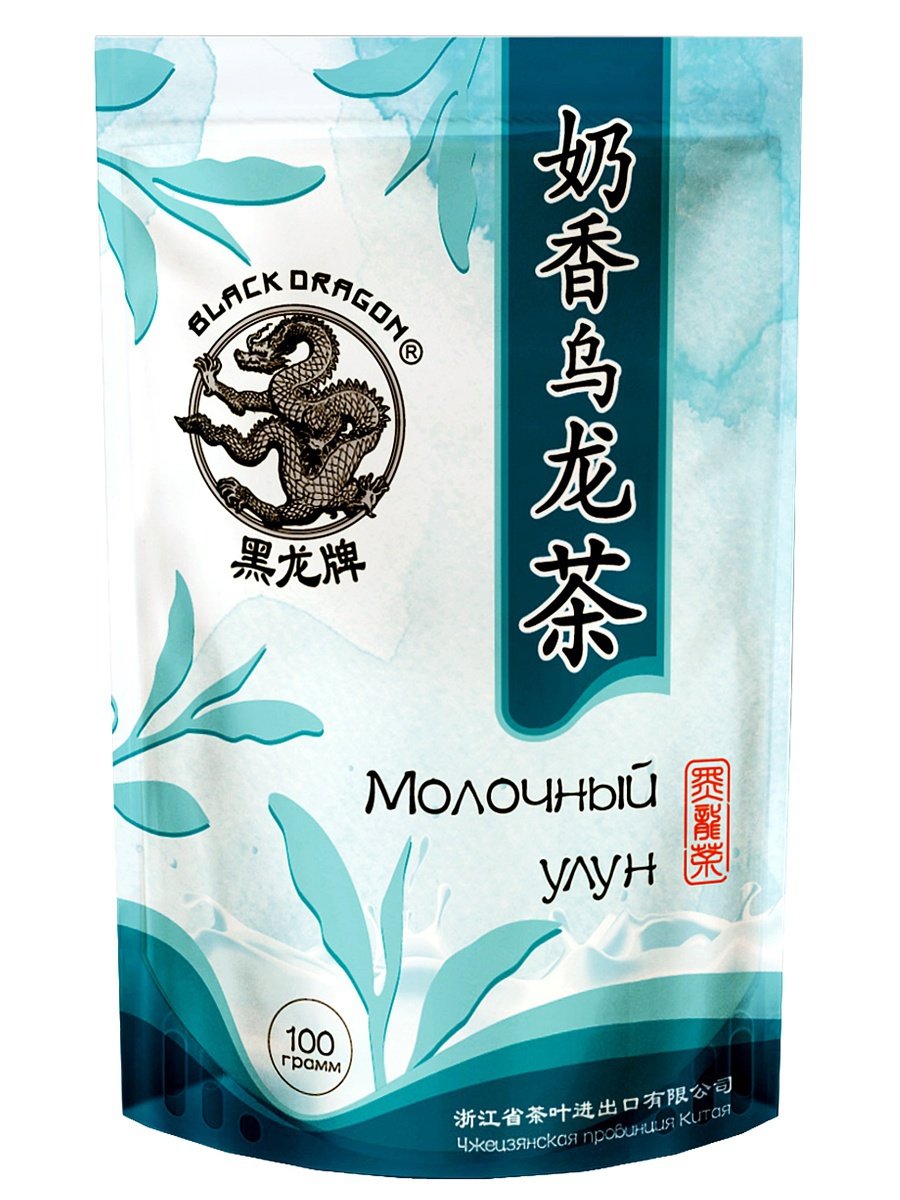 

Чай зелёный Black Dragon Молочный Улун 100 г